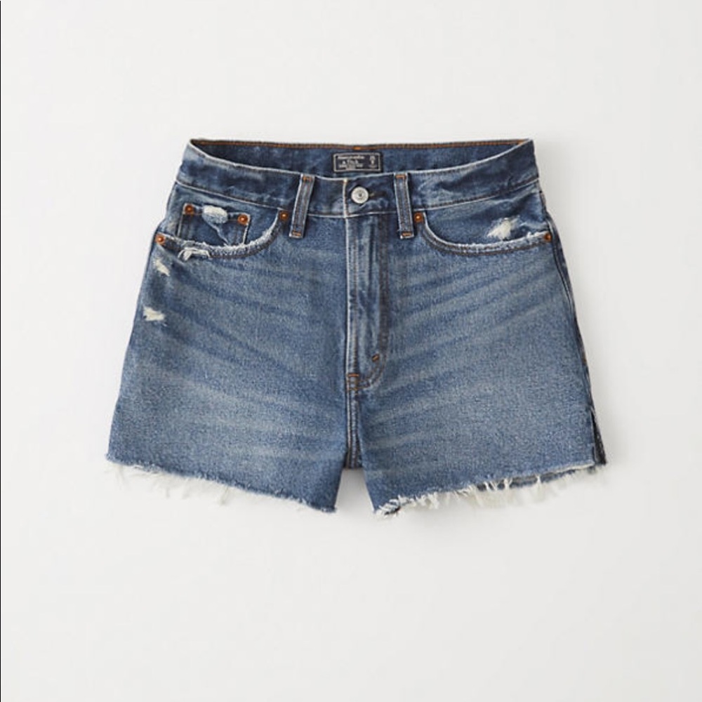 NEW Abercrombie high waisted shorts. Size 27